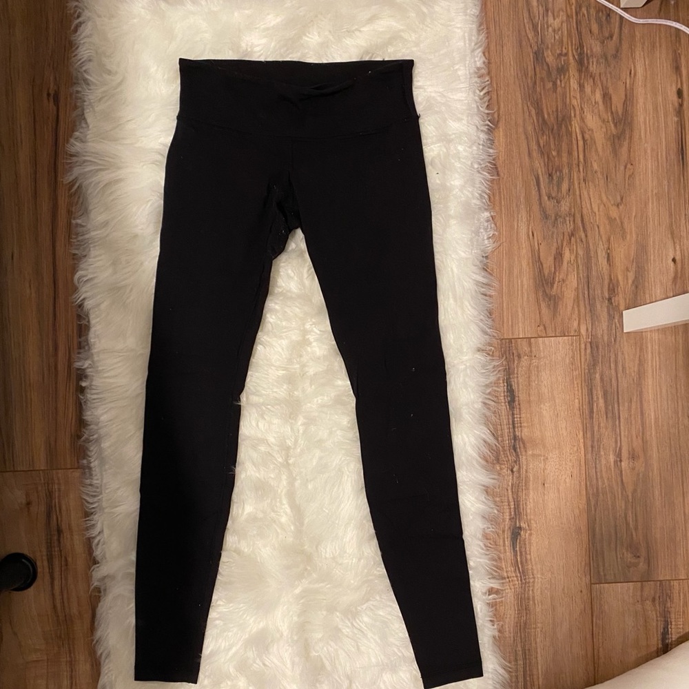 Classic Black Lulu Lemon Leggings